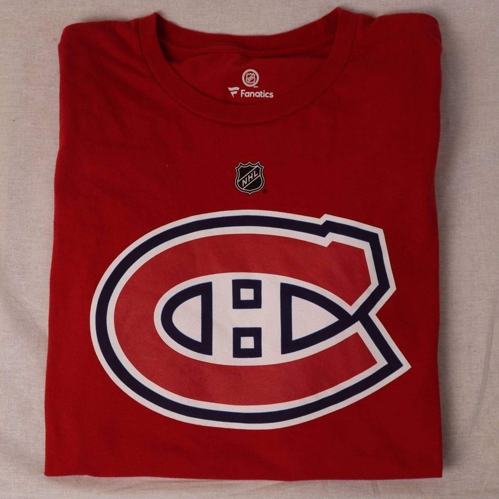 Montreal Canadiens "Drouin 92" Fanatics‎ NHL T‑Shirt – Size 2XL – Excellent - Picture 7 of 7